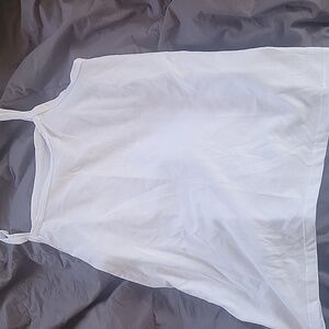 White tank top